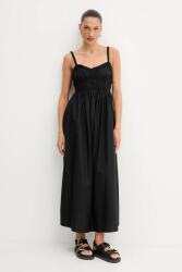 BOSS Orange pamut ruha - fekete 34 - answear - 53 990 Ft