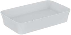 Ideal Standard Ipalyss - Mosdókagyló pultra, 550x380 mm, túlfolyó nélkül, Ideal Plus, fehér E2076MA (E2076MA)