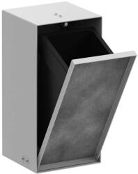 Hansgrohe XtraStoris Rock - Aláépített szemetes 2, 5 L, matt fehér 56063700 (56063700)