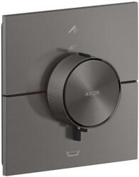 Hansgrohe ShowerSelect ID - Termosztatikus csaptelep, falsík alatti beépítéshez, 2 készülékhez, csiszolt fekete króm 36753340 (36753340)