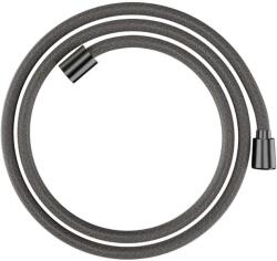 Hansgrohe - Zuhanycső, 160 cm, szálcsiszolt fekete króm 28260340 (28260340)