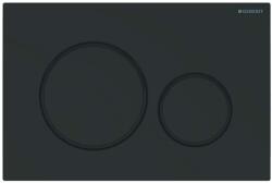 Geberit Sigma20 - Süllyesztett vezérlőgomb, matt fekete/fekete 115.882. 16.1 (115.882.16.1)