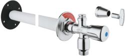 GROHE Eurotec - Kültéri fali szett, matt króm 41206000 (41206000)