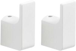 SAPHO Gedy Pirenei - Kampó, 2 db, fehér matt PI2702 (PI2702)