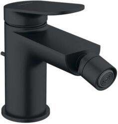 Duravit Wave - Bidé csaptelep leeresztővel, matt fekete WA2400001046 (WA2400001046)