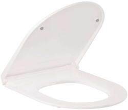 Kludi Resa D - WC-ülőke Slim, SoftClosing, QuickRelease, fényes fehér 24WCS43S (24WCS43S)