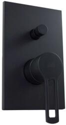 PAFFONI Ringo - Süllyesztett keverőtest, 2 készülékhez, matt fekete színű RIN015NO/M (RIN015NO/M)