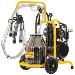 AgroElectro Aparat de muls vaci, cu 1 bidon inox de 30 litri