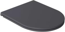 SAPHO Isvea - WC-ülőke, Slim, SoftClose, antracit 40KF0522I-S (40KF0522I-S)