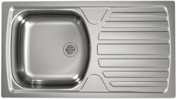 Alveus Basic - Mosogató 780x435 mm, lefolyó 60 mm, rozsdamentes acélból készült 1136534 (1136534)