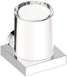 KEUCO Edition 90 - Szappanadagoló tartóval, matt üveg/króm 19052019000 (19052019000)