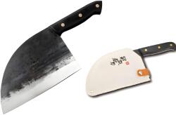 HARAHU SA-19955 konyhai bárd - Fekete/Tokkal KP19955