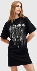 AllSaints pamut ruha RIPROAR - fekete XS