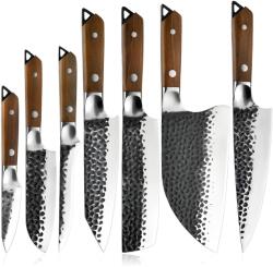 HARAHU AM-19977 késkészlet - Barna KP19977