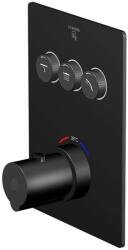 Steinberg 390 - Termosztatikus rejtett keverő 3 készülékhez, fekete színben 390 4231 3 S (390 4231 3 S)