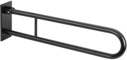 SAPHO Fürdőszobai felszerelés - Összecsukható fogantyú 81 cm, fekete XH518B (XH518B)