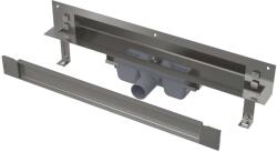 Alcadrain Vízelvezető csatornák - Vízelvezető rendszer Spa 950 mm, falra szerelhető, burkolat a csempe behelyezéséhez, rozsdamentes acélból készült APZ5-TWIN-950 (APZ5-TWIN-950)