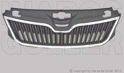 Skoda Rapid 2012-2017 - Hűtődíszrács kpl. króm kerettel