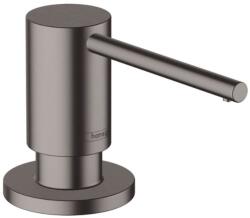 Hansgrohe A41 folyékony szappan és mosogatószer adagoló, szálcsiszolt fekete króm 40438340 (40438340) (40438340)