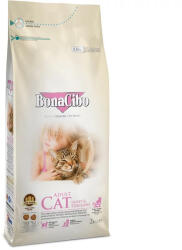  Bonacibo Cat 15kg Light és Sterilized Csirke, Szardella, Rák + Rizs száraztáp - tenyesztoitap