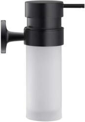 Duravit Starck T - Szappanadagoló tartóval, fekete matt/tejes üveg 0099354600 (0099354600)
