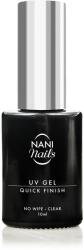 NANI Quick Finish UV zselé 10 ml, fixálásmentes - Clear