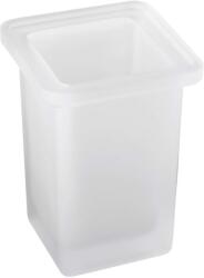 SAPHO ABELINE fogkefetartó vagy szappanadagoló pohár, matt üveg (54441000) (54441000) (54441000)