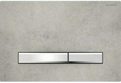 Geberit Sigma50 - Süllyesztett vezérlőgomb, króm/beton kivitelben 115.788. JV. 2 (115.788.JV.2)