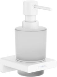 Hansgrohe AddStoris - Szappanadagoló tartóval, matt matt üveg/fehér matt 41745700 (41745700)