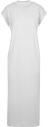 Build Your Brand Rochie lejeră prelungită cu guler în picioare - Albă | XL (BY302-1000391578)