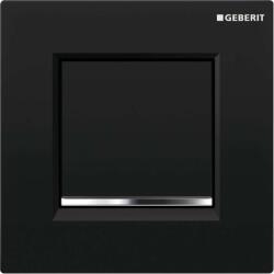 Geberit - Vizelettartály öblítésvezérlő, fekete/fényes króm 116.017. KM. 1 (116.017.KM.1)