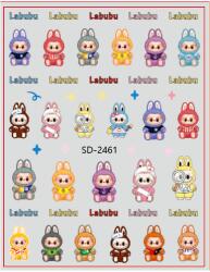  Körömmatrica - SD-2461 Labubu