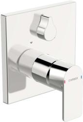 Hansa Stela - Beépített keverő 2 készülékhez, krómozott 87849073 (87849073)