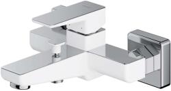 Omnires Parma - Kádkeverő, fehér/króm PM7430CRB (PM7430CRB)