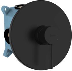 kielle Oudee - Rejtett csaptelep, 1 készülékhez, testtel, matt fekete 10215204 (10215204)