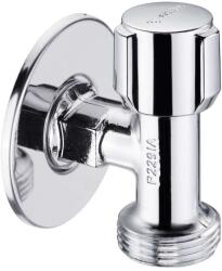 SCHELL Comfort mosógéptöltő sarokszelep 1/2"-3/4" helytakarékos, felülről kezelhető (054400699) | SCHELL Comfort helytakarékos sarokszelep, mosógéptöltő, króm, 1/2" x 3/4" (054400699) (054400699)