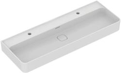 Ideal Standard Strada II - Mosdókagyló 1200x430 mm, túlfolyóval, 2 lyukkal a keverőhöz, Ideal Plus-szal, fehér színben T3595MA (T3595MA)