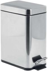 SAPHO Simple Line - Hulladékgyűjtő, 5l, polírozott rozsdamentes acélból GAQ005 (GAQ005)