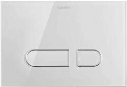 Duravit DuraSystem - Süllyesztett vezérlés, fehér üveg WD5002012000 (WD5002012000)