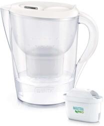 BRITA Marella XL vízszűrő kancsó kezdőcsomag, 3.5 l, 3 db Maxtra PRO filterrel, fehér (BR1052782) (1052782) (1052782)