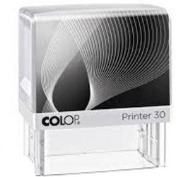COLOP Bélyegző COLOP Printer IQ30 fekete ház kék párnával (BE01463060) - papir-bolt