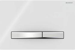 Geberit Sigma50 - Süllyesztett vezérlőgomb, króm/alpin fehér 115.788. 11.2 (115.788.11.2)