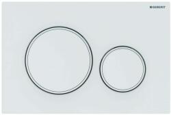 Geberit Sigma20 - Süllyesztett vezérlőgomb, fehér/fehér matt 115.882. 11.1 (115.882.11.1)