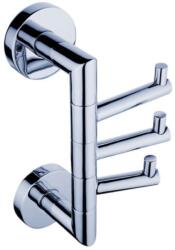 Nimco Unix - Hármas horog, forgó, króm UN 13099-26 (UN 13099-26)