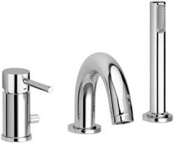PAFFONI Light - Kádszegélykeverő, 3 lyukú beépítés, króm LIG040LCR (LIG040LCR)