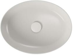 kielle Idolio - Mosdókagyló pultra 50x38 cm, szürke 30624502 (30624502)