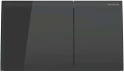 Geberit Sigma70 - Öblítésvezérlés, üveg/fekete 115.622. SJ. 1 (115.622.SJ.1)