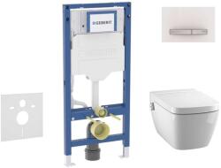 Geberit Duofix - Előfali szerelőkészlet, TECEone WC és softclose ülőke, Sigma50 vezérlőgomb, alpesi fehér SANI11CT3107 (SANI11CT3107)