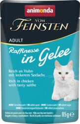 Animonda Vom Feinsten Adult Raffinesse Gelee - csirke és fekete tőkehal - 85 g