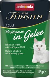 Animonda Vom Feinsten Adult Raffinesse Gelee - csirke és vadhús - 85 g